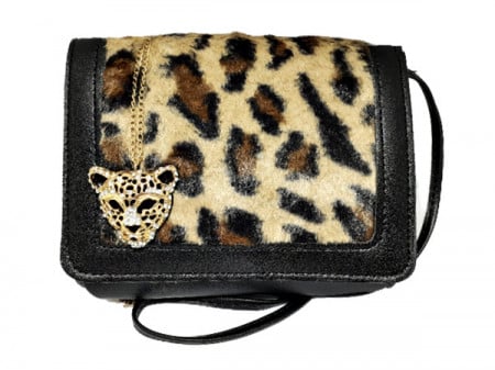 geanta poseta de dama design animal print