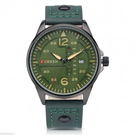 Ceas barbatesc Curren 8224, afisaj data (dark green) - cod: #CR 011