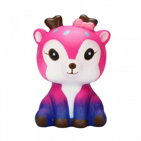 Jucarie Squishy parfumata, model Galactic Deer