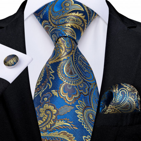 Set cravata + batista + butoni - matase 100% - model 144