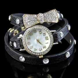 ceas dama ieftin cu cristale negru