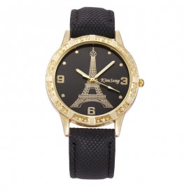 Ceas dama cu Tr. Eiffel, Black Style