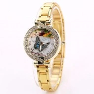 Ceas dama Golden Butterfly, fin si elegant