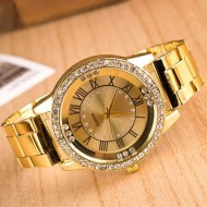 Ceas dama Golden Stylish Crystals