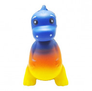 Jucarie Squishy Jumbo, parfumata, Little Dino, multicolora