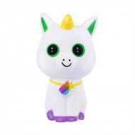 Jucarie Squishy parfumata model pisicuta unicorn cu pandantiv
