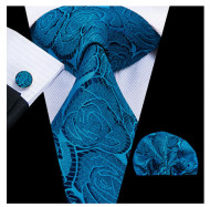 Set cravata + batista + butoni - matase 100% - model 198