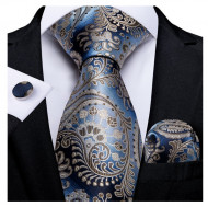 Set cravata + batista + butoni - matase 100% - model 215