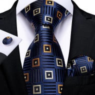 Set cravata + batista + butoni - matase 100% - model 235
