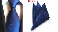 Set cravata + batista - matase 100%, tesatura Jaquard - model 155 - Img 2