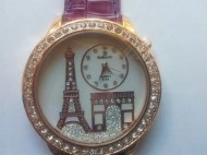 Ceas de dama cu Turnul Eiffel - disponibil in 4 culori - Img 4