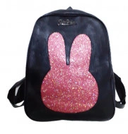 Rucsac dama Shara Fashion, model iepure cu paiete, RC002