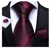 Set cravata + batista + butoni - matase 100% - model 147