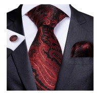 Set cravata + batista + butoni - matase 100% - model 54
