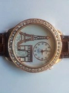 Ceas de dama cu Turnul Eiffel - disponibil in 4 culori - Img 5