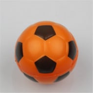 Jucarie Squishy ieftina, model minge de fotbal, orange