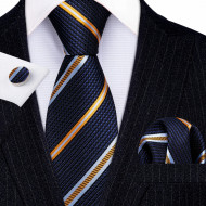 Set cravata + batista + butoni - matase 100% - model 199