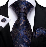 Set cravata + batista + butoni - matase 100% - model 245