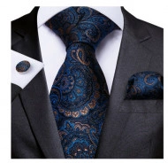 Set cravata + batista + butoni - matase 100% - model 55