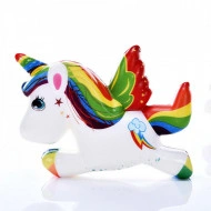 Squishy ieftina jucarie parfumata calut unicorn - Model 2