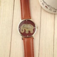 Ceas dama model elefant auriu - maro