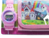 Ceas pentru fetite cu portofel, My Little Unicorn - Img 2