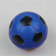 Jucarie Squishy ieftina, model minge de fotbal, albastra