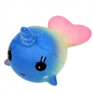 Jucarie Squishy parfumata delfinasul galactic multicolor - Img 2