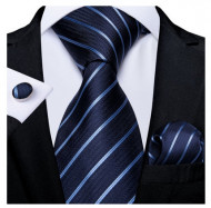 Set cravata + batista + butoni - matase 100% - model 149