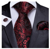 Set cravata + batista + butoni - matase 100% - model 179