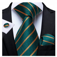 Set cravata + batista + butoni - matase 100% - model 183