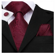 Set cravata + batista + butoni - matase 100% - model 95