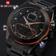Ceas barbatesc masiv Naviforce NF9022M + cutie cadou - Img 2