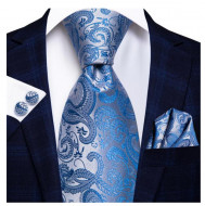 Set cravata + batista + butoni - matase 100% - model 165