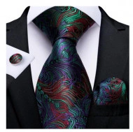 Set cravata + batista + butoni - matase 100% - model 48