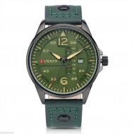 Ceas barbatesc Curren 8224, afisaj data (dark green) - cod: #CR 011