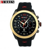 Ceas barbatesc Curren - Speed Master Golden Edition + cutie cadou