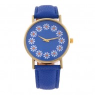 Ceas dama Each hour a flower - Blue