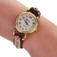 Ceas de dama, chic, cu cristale - Img 2