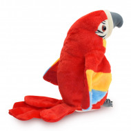 Papagalul vorbitor, 29 cm, jucarie interactive, multicolora