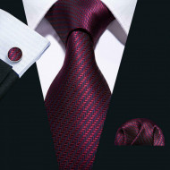 Set cravata + batista + butoni - matase 100% - model 10