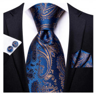 Set cravata + batista + butoni - matase 100% - model 166