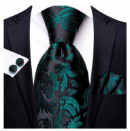 Set cravata + batista + butoni - matase 100% - model 193
