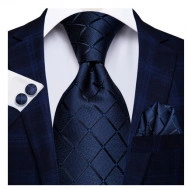 Set cravata + batista + butoni - matase 100% - model 97
