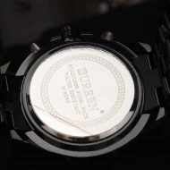 Ceas Curren, barbatesc - Black, afisaj data - Img 2