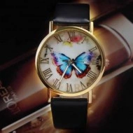 Ceas dama Butterfly Feery - negru