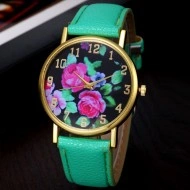 Ceas de dama Flowers Dream - verde