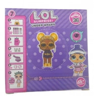 Figurina tip papusa cu surprize, Under Wraps, seria 36, 7 surprize, purple - Img 2