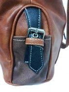 Geanta dama Charm & Shape, cu numeroase compartimentari, nuante de maro - Img 3