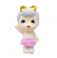 Jucarie Squishy, fetita cu fundita